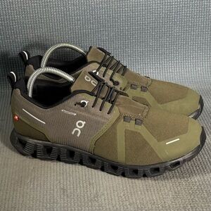 ON Cloud Women’s On Running Shoes Cloud 5 Waterproof Olive Green Size 9.5